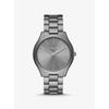 Slim Runway Grey-Tone Aluminum Watch MK4506