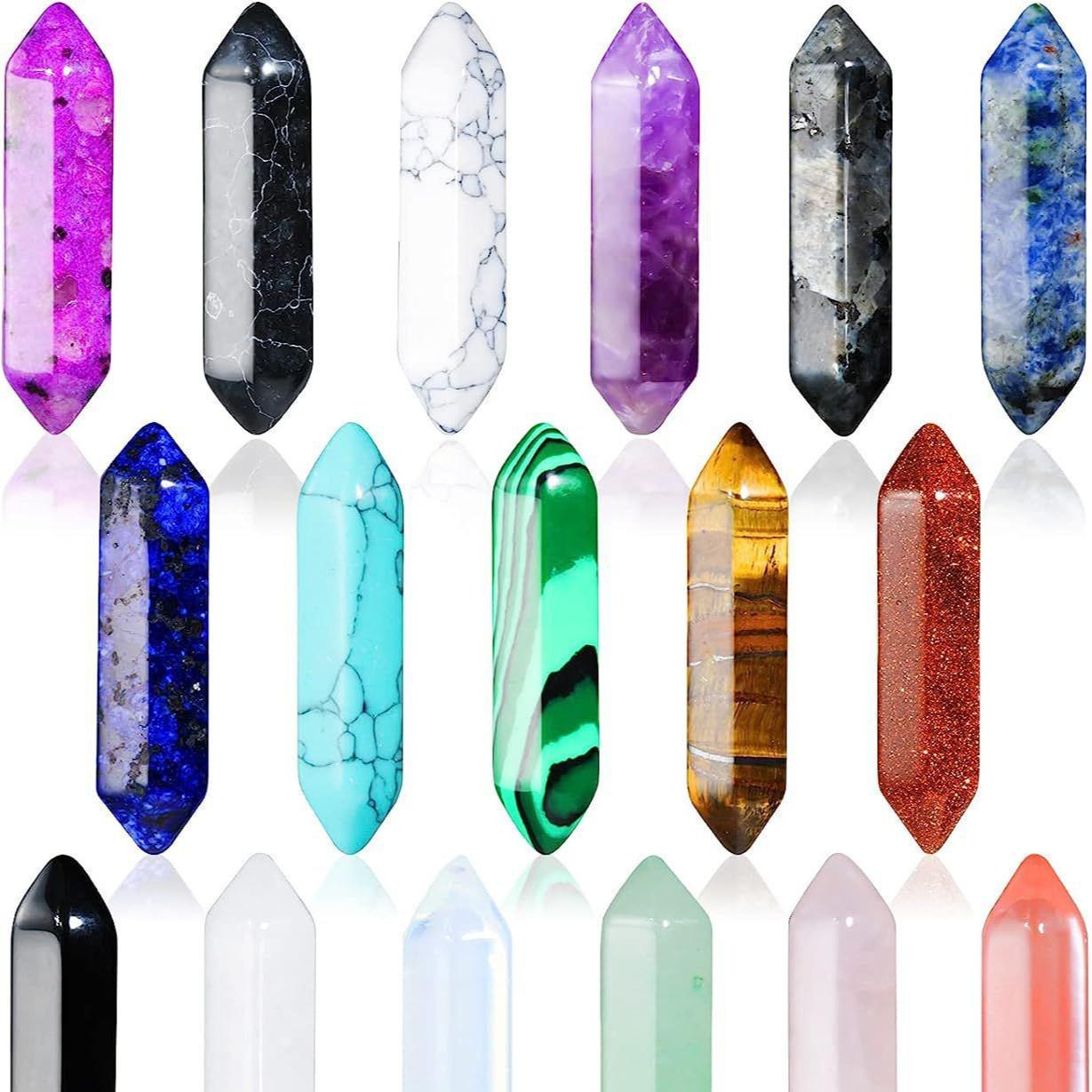 

Амазонит Двусторонний Шестигранный Столбик Полудрагоценный Полированный Камень