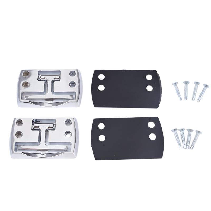 

2Pcs Industrial Grade Foldable Trailer Connectors Compacts Design Easy to Carry for Camping and Cargo Securing Needs 1