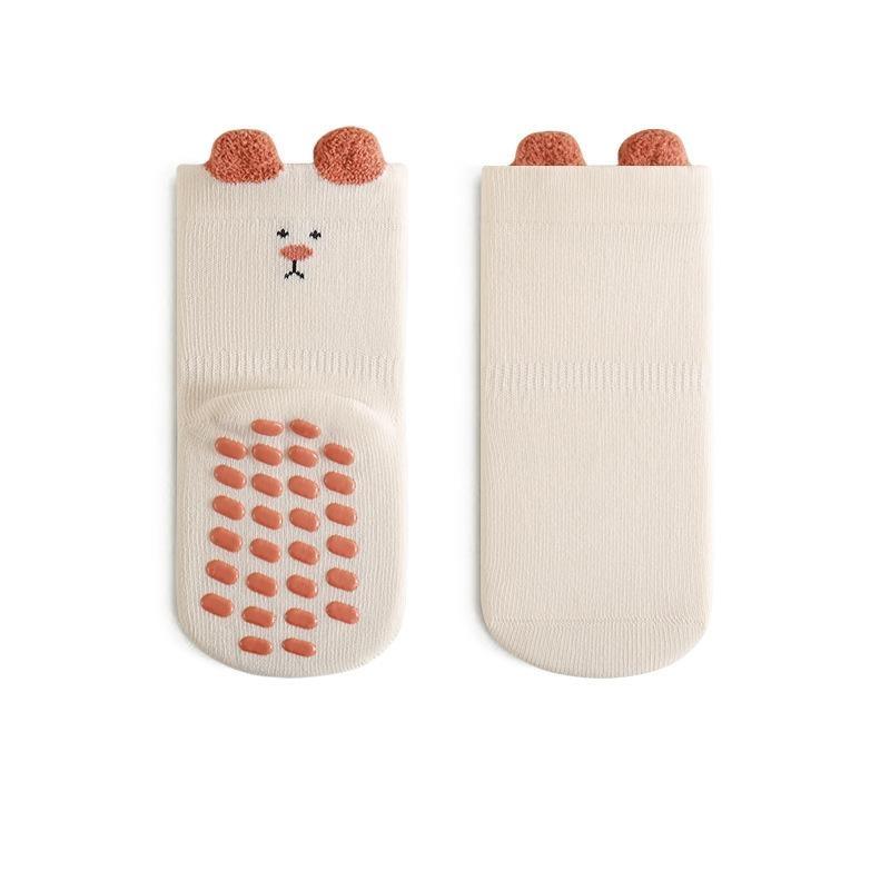 Baby Toddler Boy Girl Socks Children's Floor Home Socks Anti Slip Casual Cute Kids Socks For Girls Boys Autumn Winter 0-5Years
