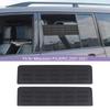Rear Window Louver Ventilation Panel Decoration For Mitsubishi PAJERO 2007-2021 Car Exterior Accessories