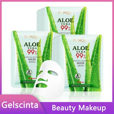 Maschera all'Aloe Vera BIOAOUA Idratante e Lenitiva Nutriente Idratante e Idratante