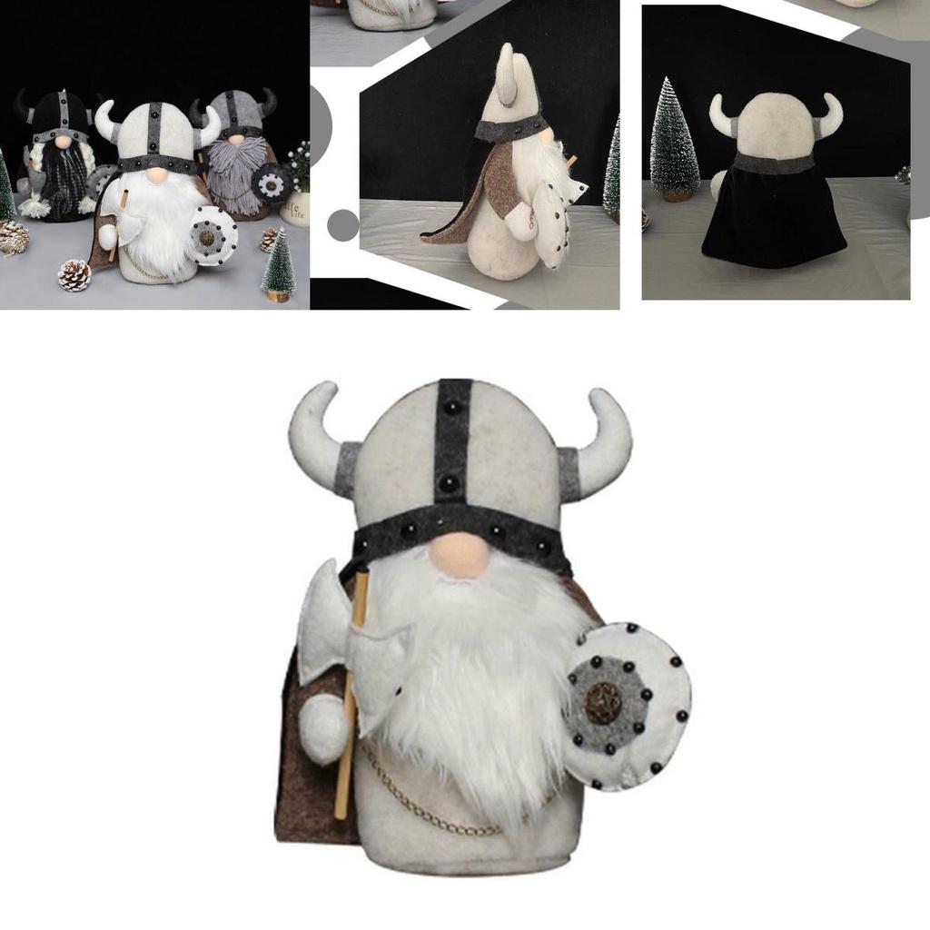 Enchanting Viking Gnome Plush Toy For Cozy Scandinavian Tomte Elf Decor