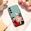 Anya F-Forger Spy x Family   phone Case For Samsung Galaxy A73,A72,A71,A70,A53,A52,A51,Others Soft Black Shell