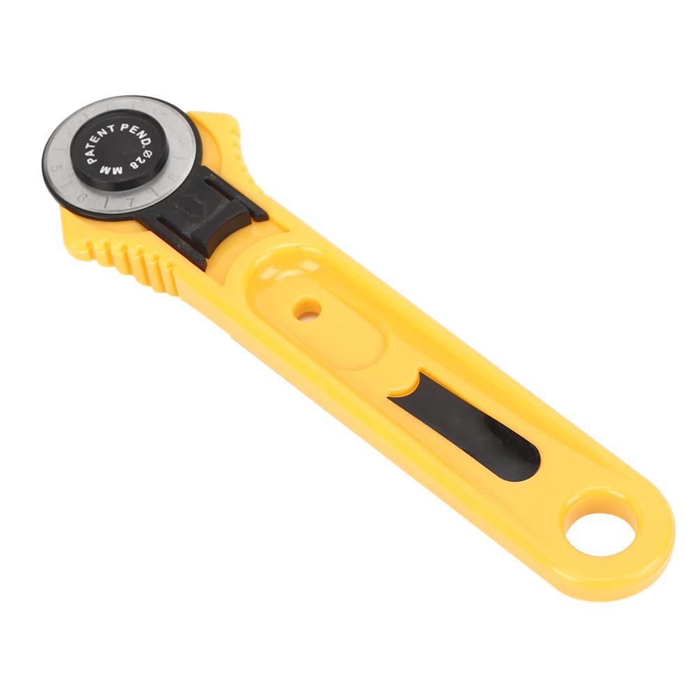

Rotation Cutter Clothing Fabric Roller Wheel Cutter DIY Craft Hand Cutting Tool28mm