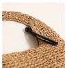 Fashion Solid Color Straw Handbag New Unique Tassel Woven Bag Women Summer Beach Bag for Seaside Vacation Holiday Travel