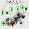 3D Car 360 Panoramic Camera 8K AHD 1080P 720P 4 Pieces Square Cameras For Android Radio 360APP  SN307 WDR 2053 Sensor