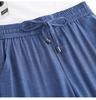 Women's Summer Tencel Wide-Leg Jeans - Thin Ice Silk, Straight Mom Style, New Middle-Aged.