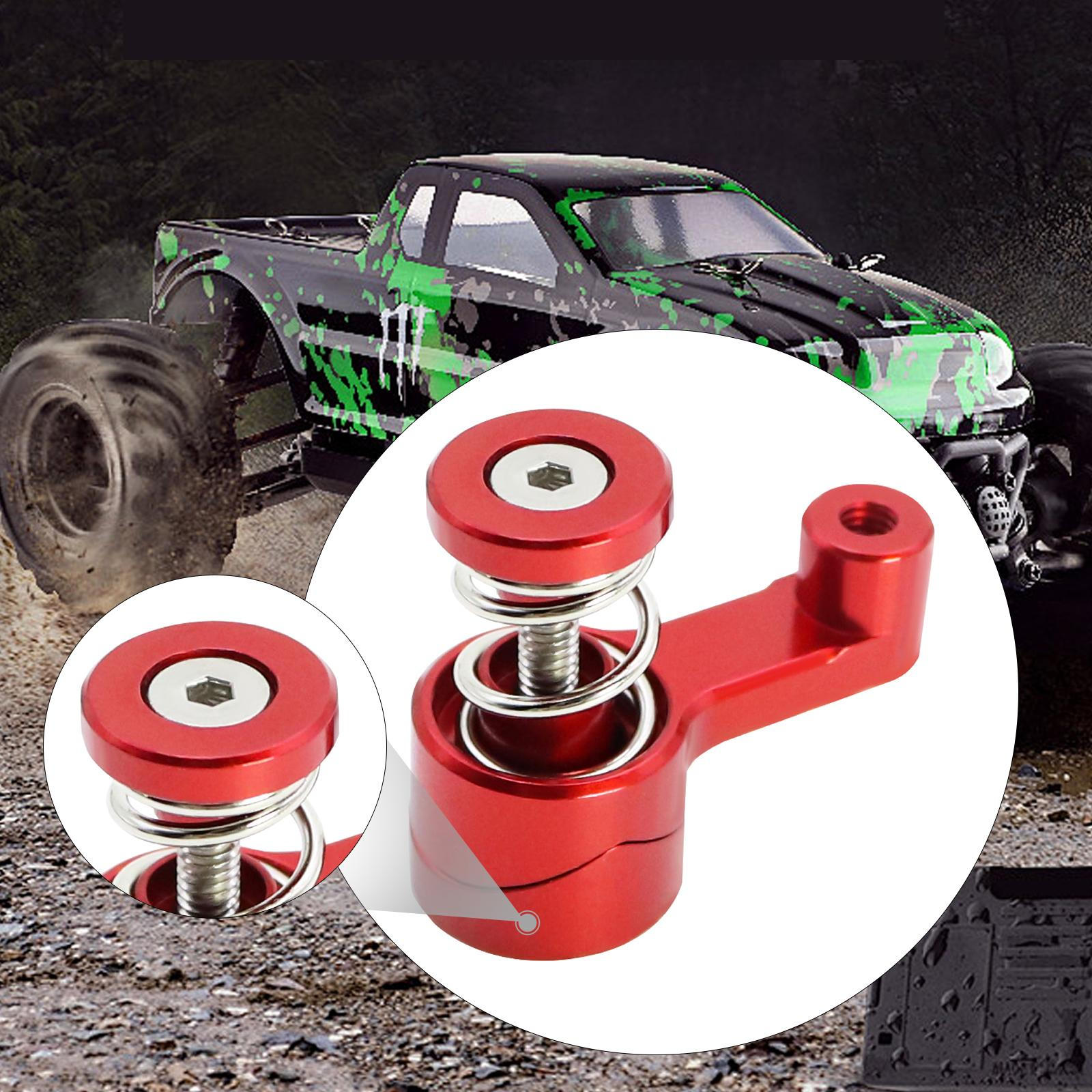 

2 Pieces RC Car Servo Arm Aluminum Alloy Steering Upgrade Part Maintenance Repair Enhanced Control 1Pcs