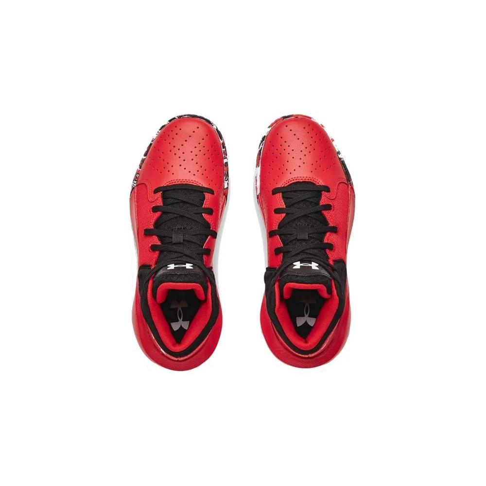 (GS) Buty dziecięce Under Armour Jet '21 'Red Black Camo' 3024794-600