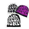 2026 LY New Fashion HipHop Winter Warm Beanie Hat Hip Hop Style Letter Qacquard Unisex Knitted Beanie Caps