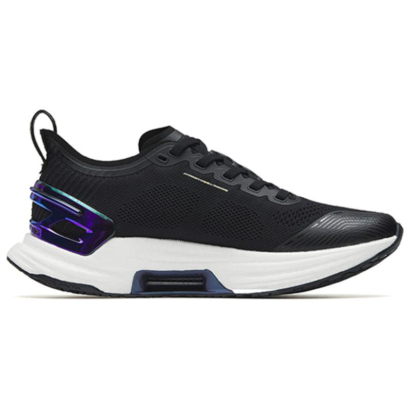 Anta Gen 3.0 Shock Absorbers Slip Resistant, Abrasion Resistant, Breathable Low Top Running Shoes Women's Black Sneakers 122245580S-1