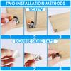 8/16PCS Mini Caster Wheel Heavy Duty Furniture Swivel Caster Wheel Self-Adhesive Furniture Rolling Wheel for Table Chair Sofa