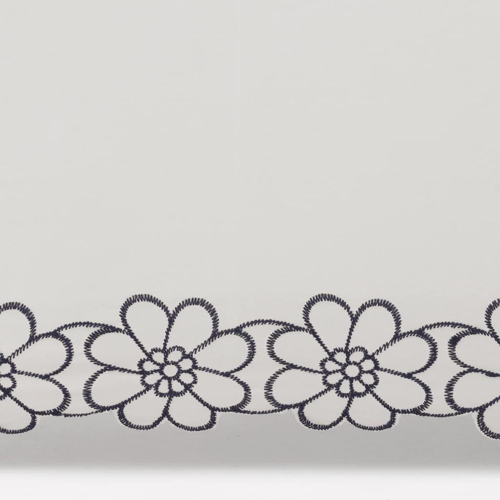 Cool Plus UV Heat and Light Blocking Compact Long Umbrella with Floral for Sun and 50cm x 8 Light Blocking or More UV Grade 1 Light Short Embroidery,