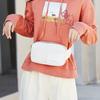 Girl S New Sports Chest Bag  Mobile Phone Fanny Pack  Large Capacity Portable Fashion Outdoor Satchel Bag