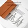1/4Pcs Stainless Steel Eyebrow Grooming Set With Precision Scissors Tweezers Replacement Blades For Daily Makeup Beauty Care
