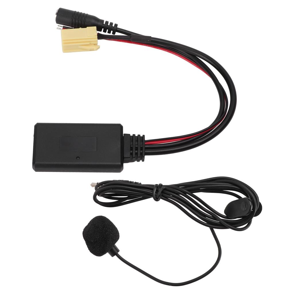 Car Aux Bluetooth 5.0 Audio Cable Microphone Handsfree Adapter Replacement for ALFA ROMEO 159 2005+