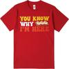 Big Size Summer Man Tshirt You Know Why Im Here Deviled Eggs Short Sleeve Printed Oneck Tees Hiphop Cheap Tshirt Bigger Size