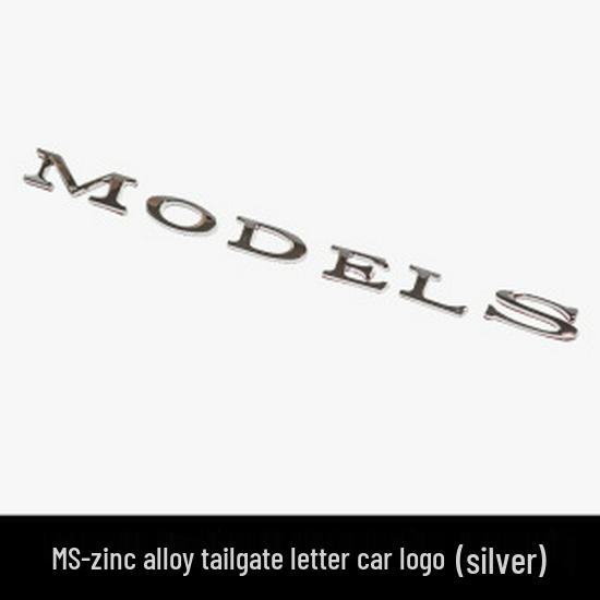 

Високопродуктивна емблема задньої частини автомобіля з цинкового сплаву для Tesla Model 3/Y/S/X