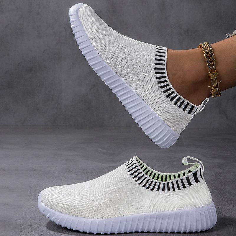 Adidași Casual de Damă Adidași Sport Respirabili din Plasă pentru Femei Pantofi Vulcanizați Vară Șosete Dama Pantofi de Mers Femei Încălțăminte