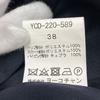 YOKOCHAN YCD-220-589 Back Gathered Cotton Dress dress 38 NavyUsed