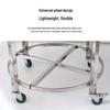 Commercial Stainless Steel Steamer Cart