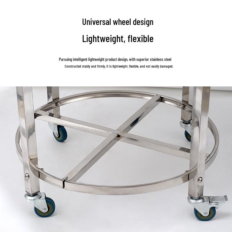 Commercial Stainless Steel Steamer Cart