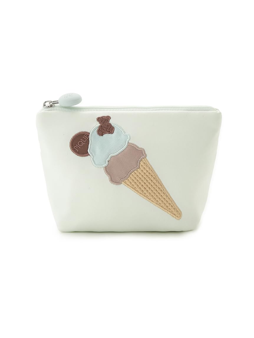 Ice Cream Motif Mini Pouch PWGB261688 MNT Free Size [Gelato Pique] Women s