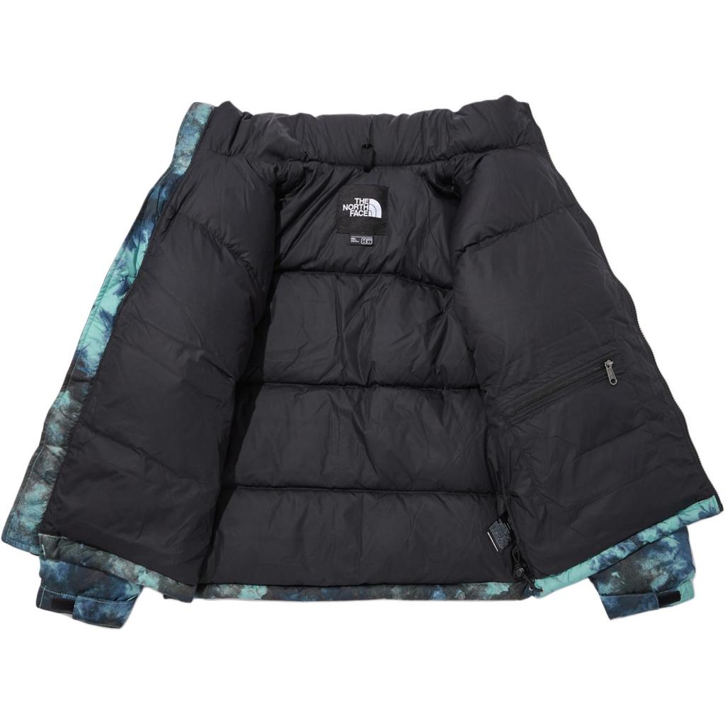 The North Face M Printed 1996 Retro Nuptse Jacket Ice Blue Men's Korea Version NJ1DN91C