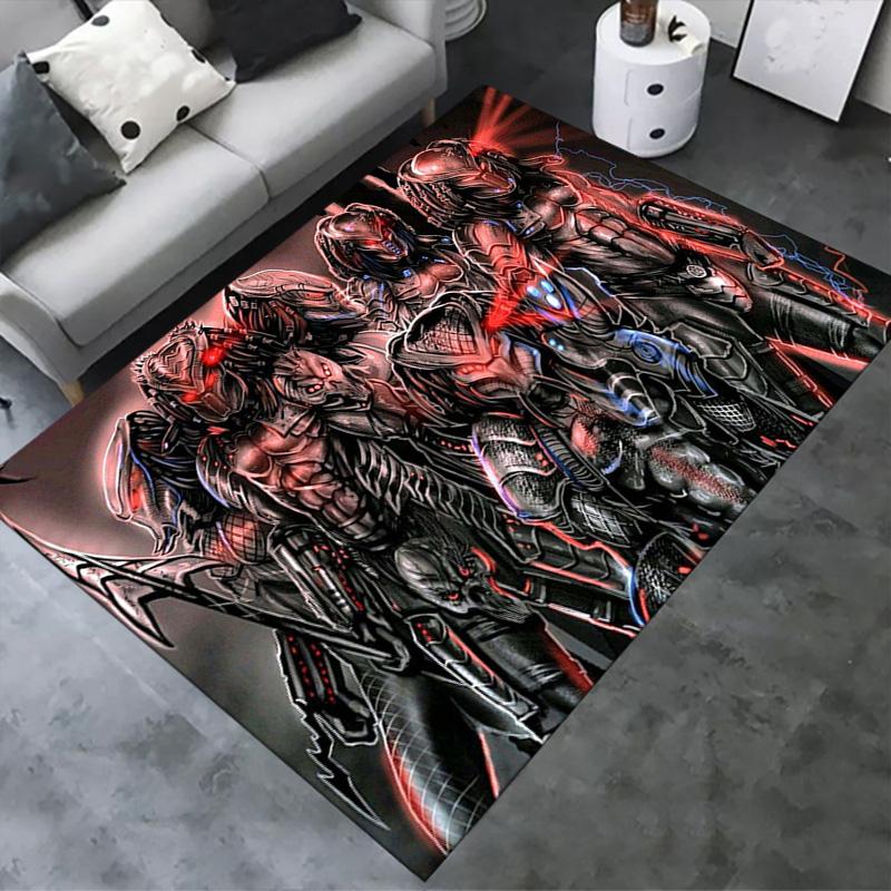 Predator Carpet Rug for Living Room Bedroom Home Sofa Decoration,Kids Play Non-slip Floor Mat