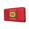 Gucci Cow Leather Wallet Unisex Red 496317-0GDAT-6461