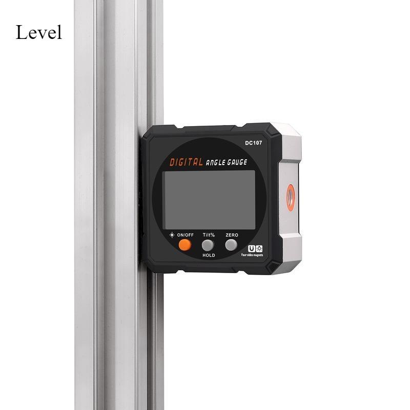 Digitální úhlový přístroj s displejem, čtyřstranný magnetický ponorný box, vysoce přesný měřicí přístroj, nivelační přístroj, elektronický nivelační přístroj