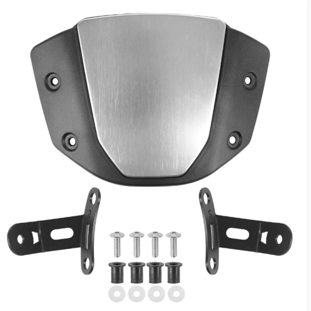 

ABLZ-For Honda CB1000R CB650R Motorcycle Windscreen Fairing Wind Deflector Accessories Set Black Silver