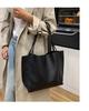 Autumn Women's Large Capacity Retro Commuter Tote - Versatile High-End Shoulder Bag