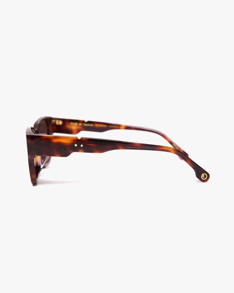 Seupeulingseuteulingseu Semi-Wide Square Shape Sunglasses Page 48 [Leopard]