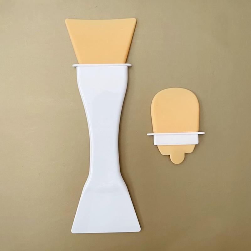 Large Silicone Makeup Brush Facial Mask Applicator with Replaceable Head Beauty Tool for Skincare And Cream Body Application