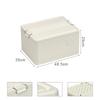 Super Large Capacity Storage Bin With Wheels Foldable Clothes Storage Box Bedroom Stackable Durable Clothing Organizer Box