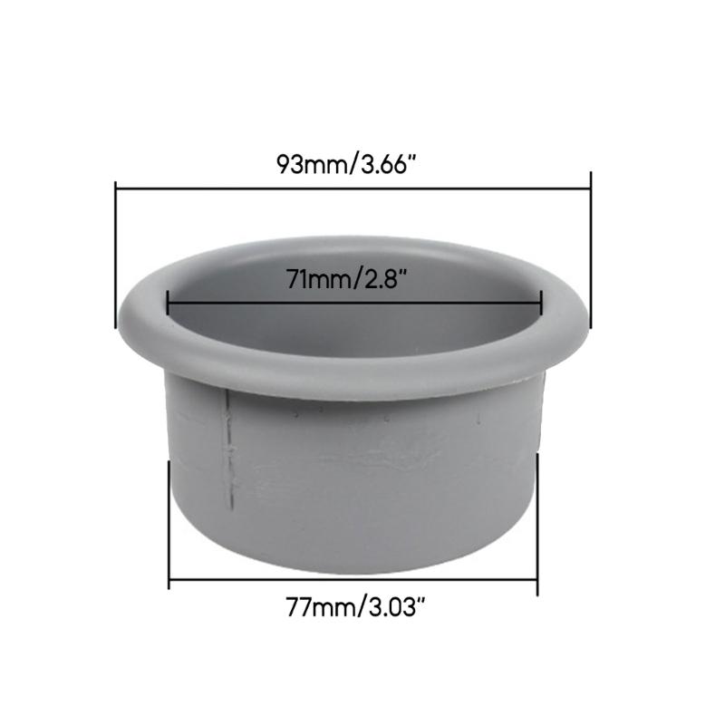 2 Pack Table Cup Holder Replacement Drop In Cup Holder for Boat Truck Car Sofa