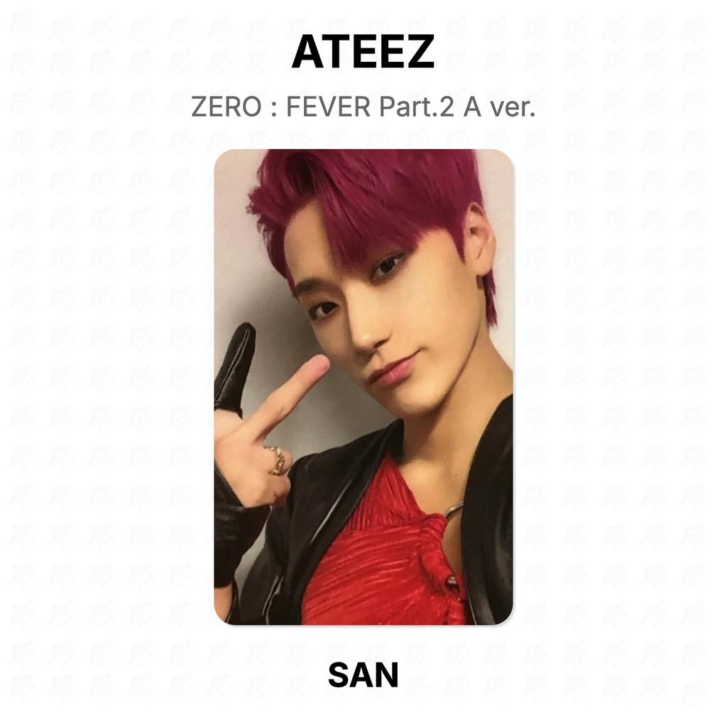 ATEEZ ZERO : FEVER Parte 2 A ver. Fototessera ufficiale