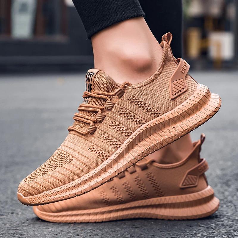 Fashion Shoes Men Sneakers Spring Summer Casual Shoes Breathable Mesh Running Shoe Man Fashion Comfortable Walking Footwea Sports Shoe