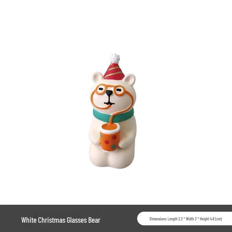 Shiba Inu Mochi Resin Figurine: Japanese New Year Craft Ornament