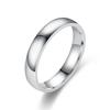 Titanium Steel Women's Ring - Light Luxury Korean Style, Non-fading Stainless Steel Band Jewelry.