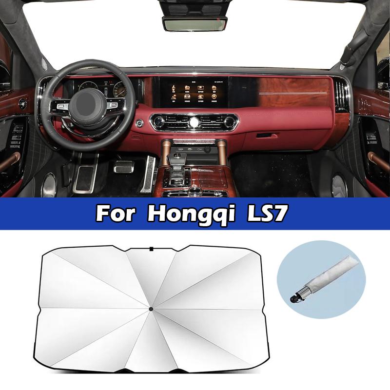Für Hongqi H5 H9 H6 HS5 E-HS9 HS3 HS6 HQ9 Auto Sonnenschirm Frontscheibe Silber Kleber UV Schutz Auto Sonnenschutz Zubehör