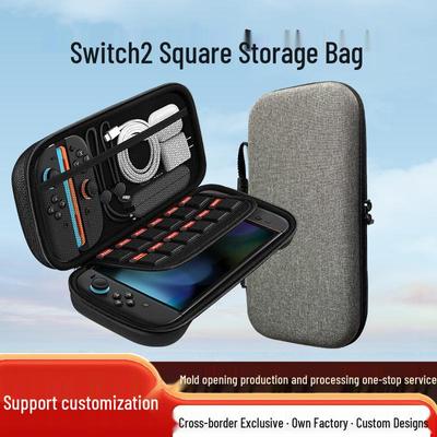 In-Stock Nintendo Switch2 Protective EVA Hard Shell Multifunctional Game Console Accessories Storage Bag