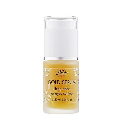 Lifting Serum Around the Eyes and Face Golden Serum Gold Lifting Mila Perfect 30 Ml