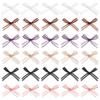 30pcs/lot 2.5x1.5cm Organza Bows Colorful Mini Nail Bowknots For Wedding Party Decoration DIY Handmade Nail Manicure Accessories