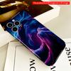 2DFlat Cosmic Nebula Flow Phone Case All inclusive film hard iPhone case, compatible with iPhone 18 Pro Max 17 16 15 14 13 12 11