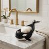 Waterproof Whale Soap Dish Non-slip Soap Tray Creative Soap Stand Vanity