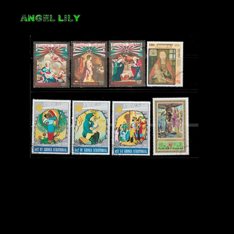 Foreign Original Package 100 All Different All Genuine Worldwide Christmas And Easter Special Datestamped Letters Collect Stamps