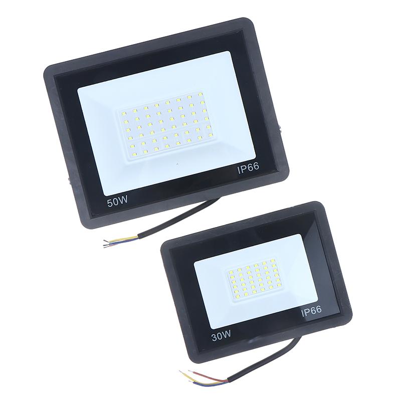 Outdoor Ip66 Waterproof Path Light Spotlight Led Floodlight Ac220V 30W 50W 100W Outdoor Garden Street Gate Porch Courtyard Lamp